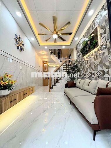 BÁN GẤP NHÀ MỚI ĐẸP 3 TẦNG - ĐƯỜNG MAI XUÂN THƯỞNG, TRUNG TÂM QUẬN 6.