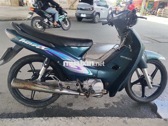 Honda Wave ZX 2004 Xanh biển số 64