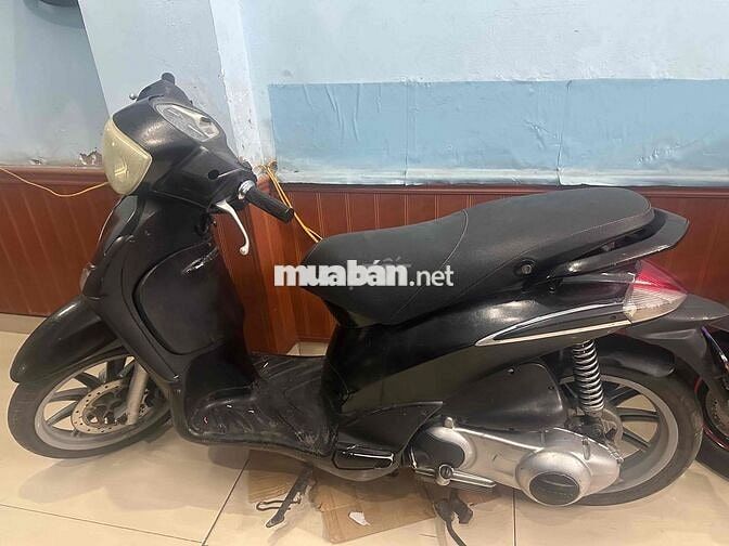 Piaggio Liberty 2V Đen Xăng điện tử