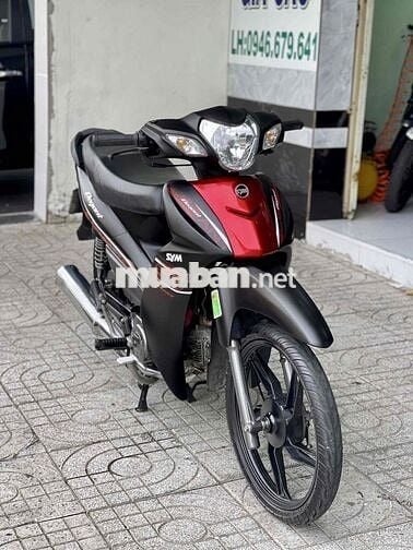 SYM Elegant 50cc 2022 Đỏ đen bản Mâm Đĩa ZiN