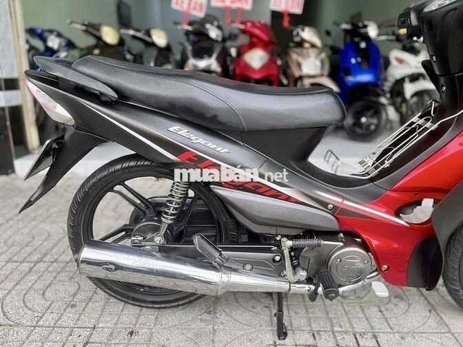 SYM Elegant 50cc 2022 Đỏ đen bản Mâm Đĩa ZiN