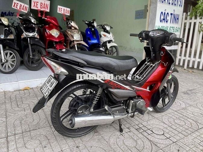 SYM Elegant 50cc 2022 Đỏ đen bản Mâm Đĩa ZiN