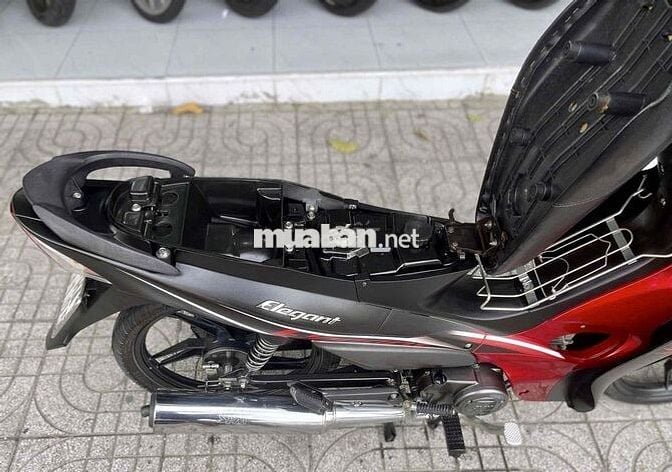 SYM Elegant 50cc 2022 Đỏ đen bản Mâm Đĩa ZiN