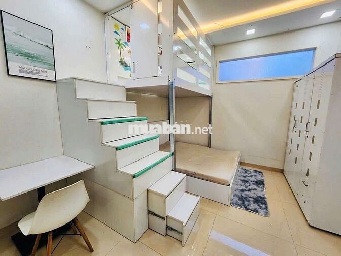 Cho thuê phòng trọ vibe trắng hiện đại gần Đại học Sài Gòn Quận 5