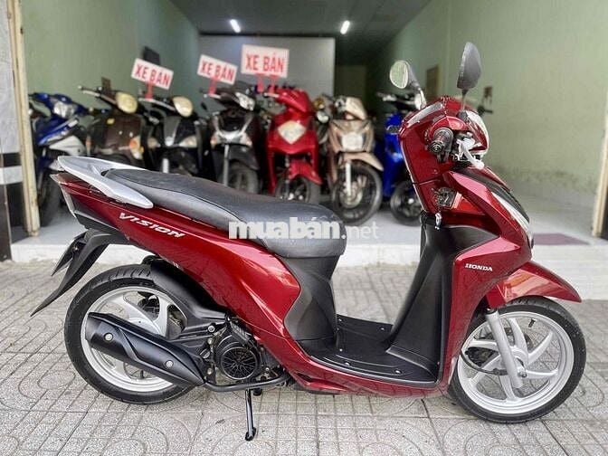 📢 Honda Vision Fi Đỏ-Đô ZiN keng RG