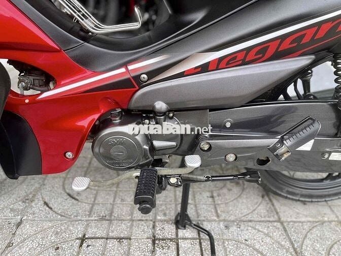 SYM Elegant 50cc 2022 Đỏ đen bản Mâm Đĩa ZiN