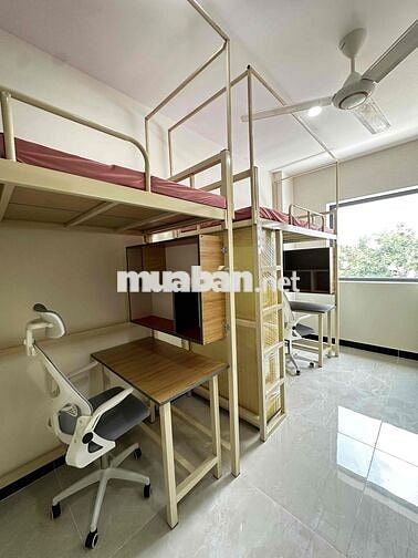 KTX Nữ mới xây cạnh ĐH Mở & ĐH Tài Nguyên Môi Trường - chỉ 3 bạn/phong