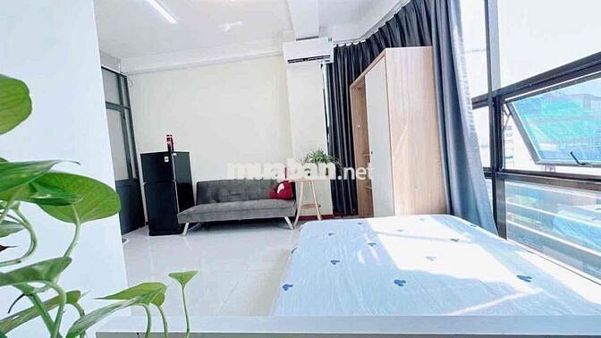 CHO THUÊ BÌNH THẠNH- STUDIO FULL NT- CỬA SỔ TRỜI