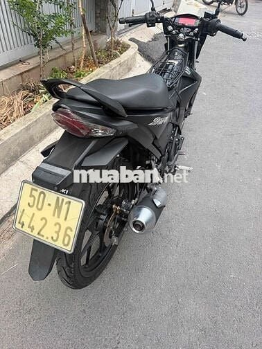 Suzuki Satria 150 mới 80% đen nhám