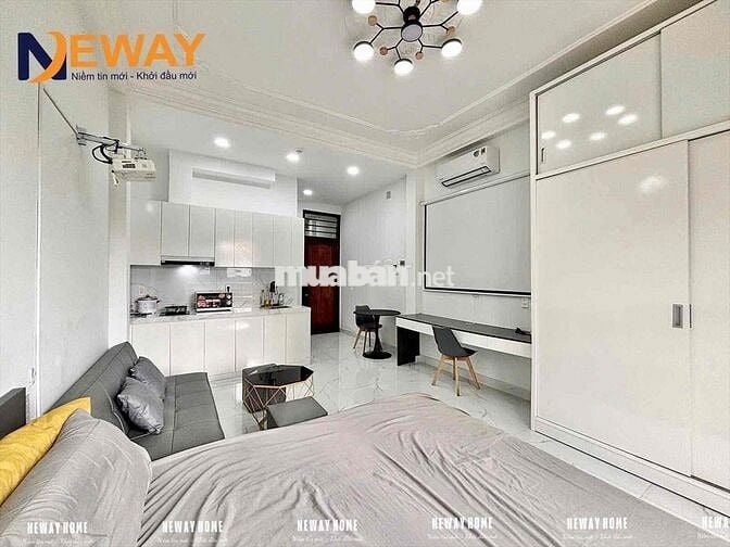 Studio ban công ngay mặt tiền đường Khánh Hội gần cầu Ông Lãnh