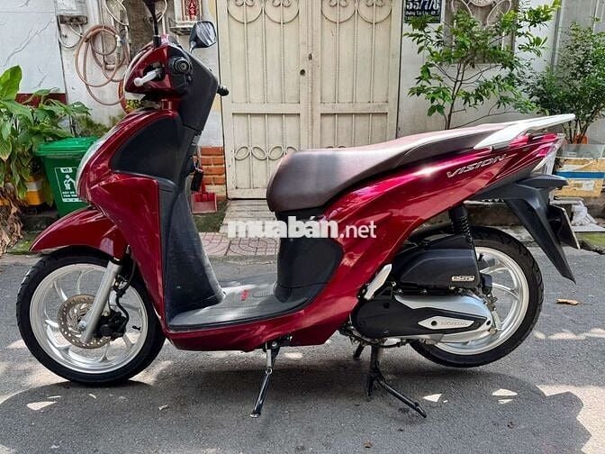 Honda Vision 2023 Đỏ Smartkey Tự động