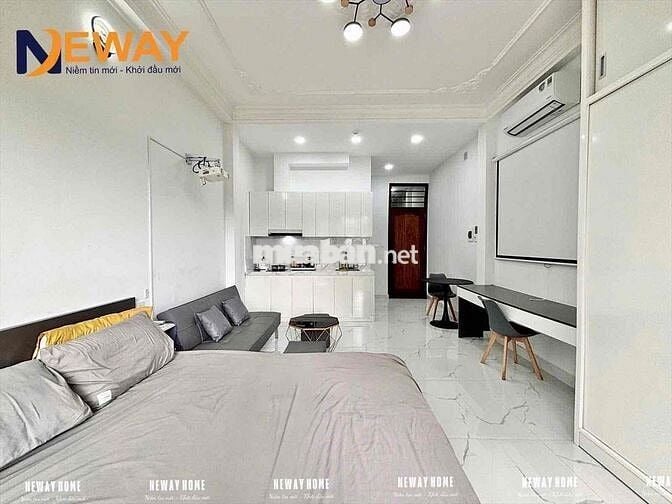 Studio ban công ngay mặt tiền đường Khánh Hội gần cầu Ông Lãnh