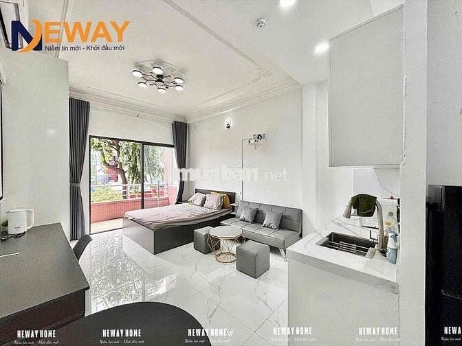Studio ban công ngay mặt tiền đường Khánh Hội gần cầu Ông Lãnh