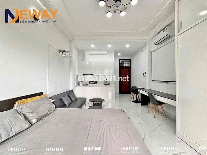 Studio ban công ngay mặt tiền đường Khánh Hội gần cầu Ông Lãnh