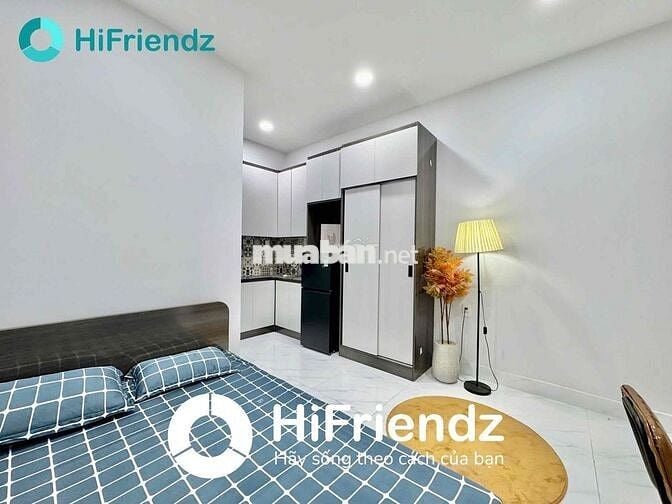 STUDIO FULL NỘI THẤT - NHÀ MỚI THANG MÁY - NGAY CV GIA ĐỊNH