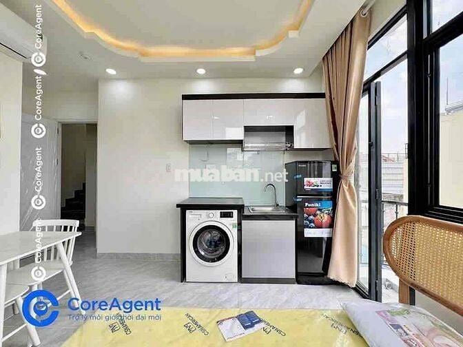 Căn Hộ Studio Full Nội Thất, Ban Công Thoáng Mát – Ngay Ngã Tư Bốn Xã