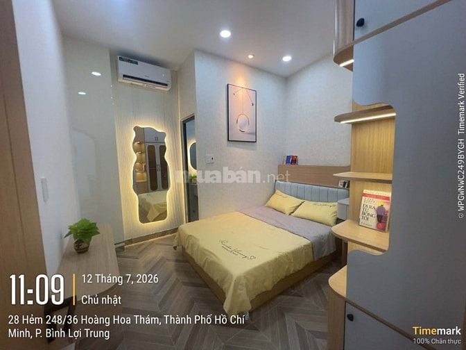 SIÊU PHẨM BÌNH THẠNH - NHÀ ĐẸP Full NỘI THẤT - SÂN THƯỢNG CỰC CHIL