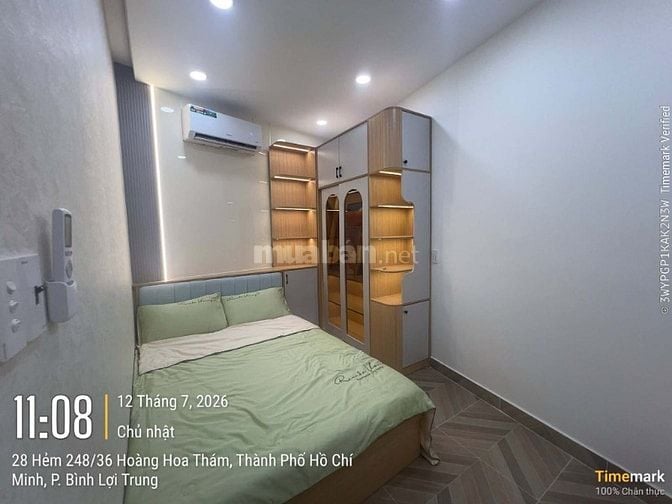 SIÊU PHẨM BÌNH THẠNH - NHÀ ĐẸP Full NỘI THẤT - SÂN THƯỢNG CỰC CHIL