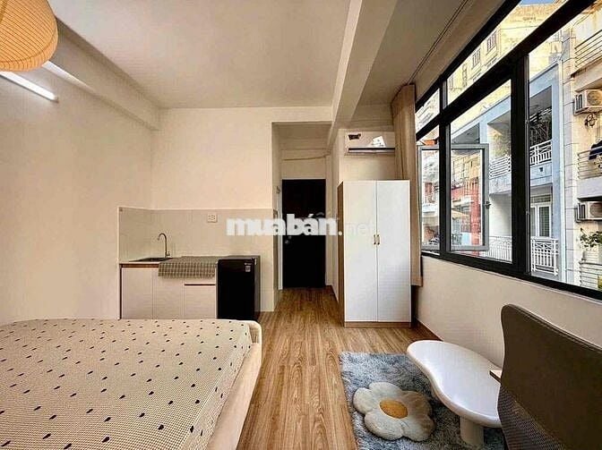 Studio Mới_Ngay Bách Khoa Full NT_An Ninh - Yên tĩnh - Bãi xe oto gần