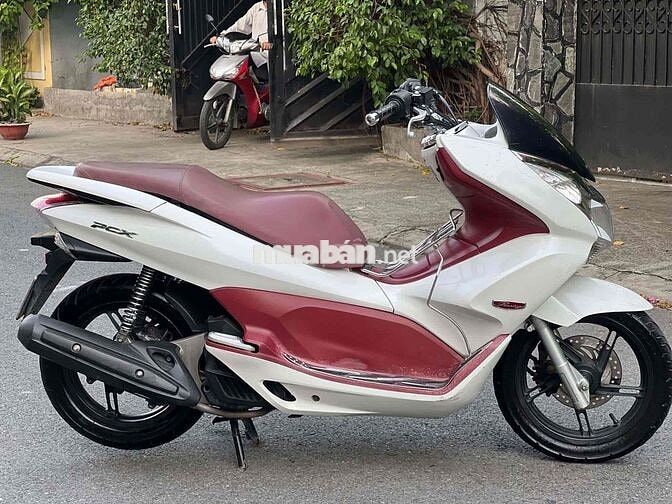 Honda PCX cuối 2012 Trắng đỏ mói len ken 95%