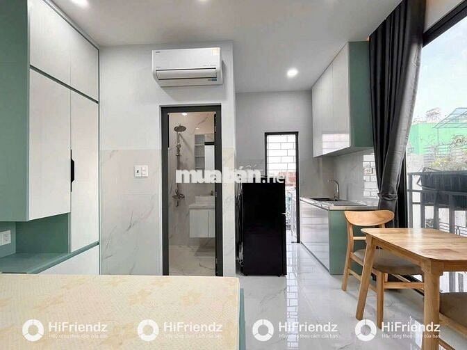 GẦN HUIT CĂN HỘ 1PN TÁCH BẾP BAN CÔNG VIEW ĐẸP ĐẦY ĐỦ NỘI THẤT