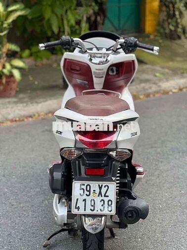 Honda PCX cuối 2012 Trắng đỏ mói len ken 95%