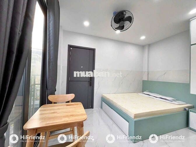 GẦN HUIT CĂN HỘ 1PN TÁCH BẾP BAN CÔNG VIEW ĐẸP ĐẦY ĐỦ NỘI THẤT