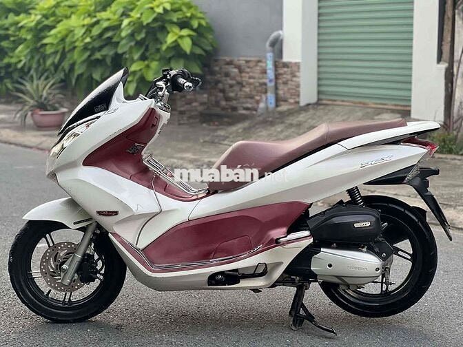 Honda PCX cuối 2012 Trắng đỏ mói len ken 95%