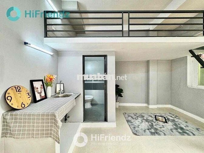 CHO THUÊ PHÒNG GÁC CỬA SỔ TRỜI FULL NỘI GẦN NGÃ TƯ BỐN XÃ