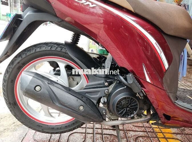 Honda Vision 2025 Cao Cấp màu Đỏ