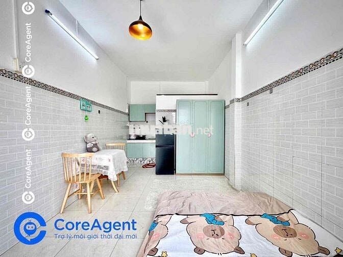 PHÒNG TRỌ KHÔNG GÁC MỚI XÂY FULL NỘI THẤT NGAY ĐẦM SEN - ĐH VĂN HIẾN