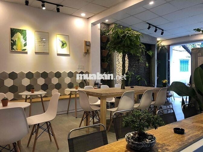 Mặt bằng kinh doanh Cafe setup sẵn
