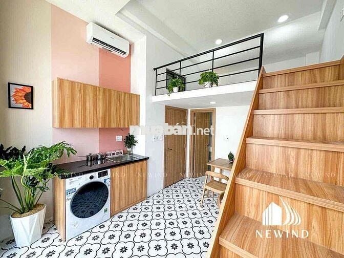 Cho thuê căn hộ duplex full NT ngay trung tâm quận 8,7,4