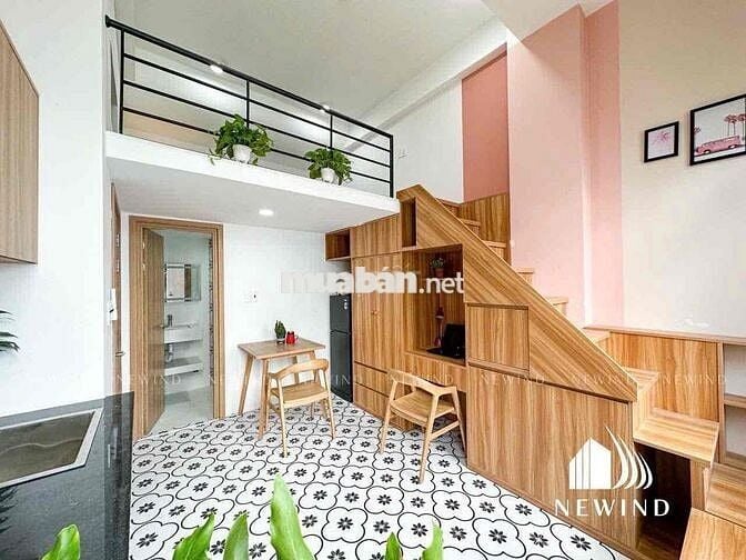 Cho thuê căn hộ duplex full NT ngay trung tâm quận 8,7,4