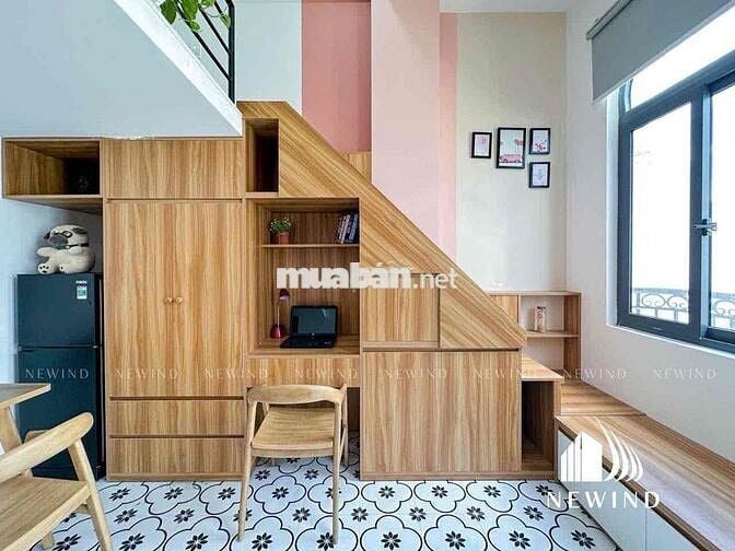 Cho thuê căn hộ duplex full NT ngay trung tâm quận 8,7,4