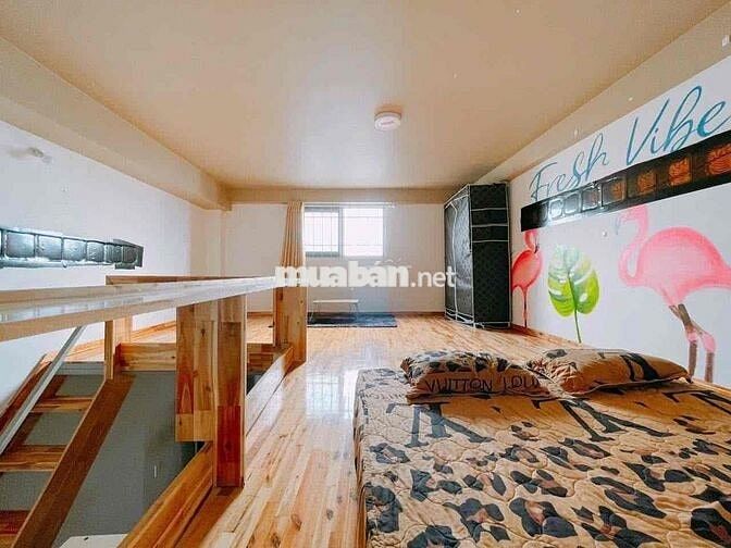 PHÒNG GÁC 50M2 | FULL NT | THANG MÁY | ÂU DƯƠNG LÂN Q8 gần cầu chữ Y