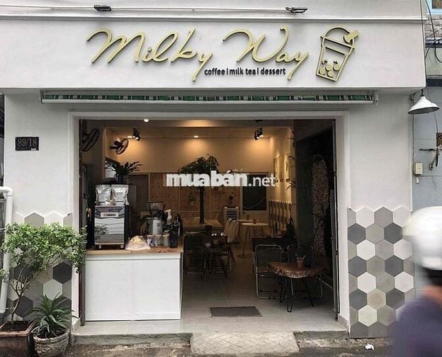 Mặt bằng kinh doanh Cafe setup sẵn