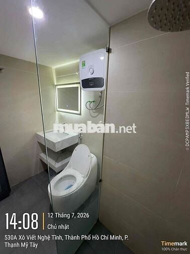 phòng cách 300m tới Hutech 32m2 có gác, thang máy, bve 24/7