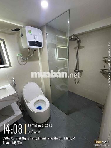 phòng cách 300m tới Hutech 32m2 có gác, thang máy, bve 24/7