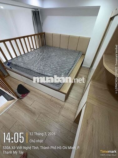 phòng cách 300m tới Hutech 32m2 có gác, thang máy, bve 24/7