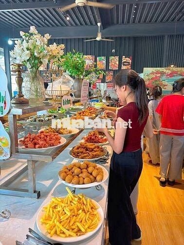 [LÀM NGAY, BAO ĂN Ở] 8 NV LẨU NƯỚNG LÃO TRƯ BBQ NA