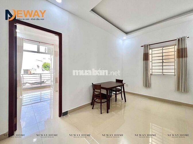 1PN TÁCH BẾP, BAN CÔNG FULL NỘI THẤT GẦN CÔNG VIÊN LÀNG HOA, MỚI 100%