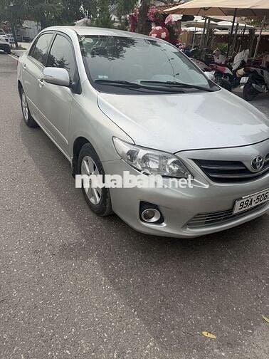 Toyota Corolla Altis 2013 Tự động Bạc