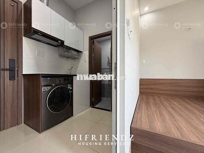 STUDIO BAN CÔNG TÁCH BẾP FULL NỘI THẤT SÁT HỒNG BÀNG GẦN ĐẠI HỌC Y