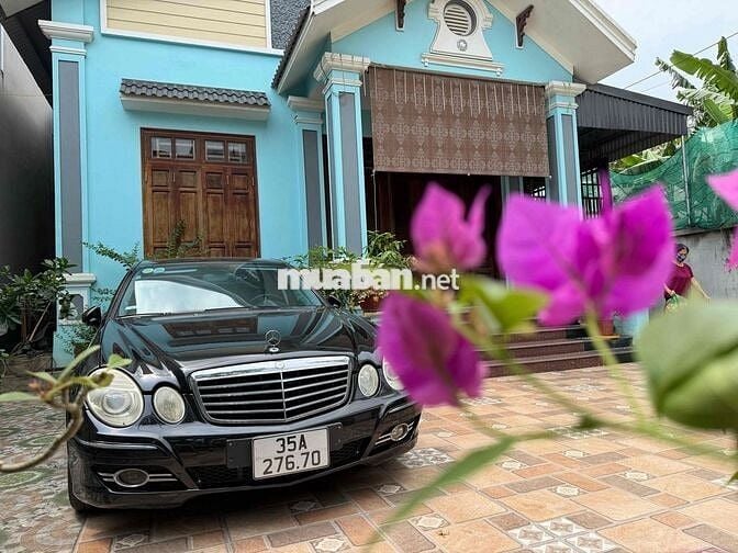 Mercedes E200 Compressor 2008 Đen 256184 km