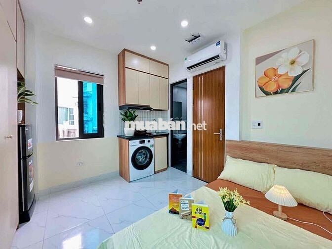 STUDIO ĐẦY ĐỦ NỘI THẤT - NGAY CAO ĐẲNG FPT - BAN CÔNG RIÊNG