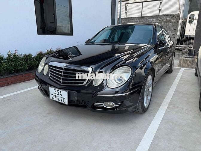 Mercedes E200 Compressor 2008 Đen 256184 km