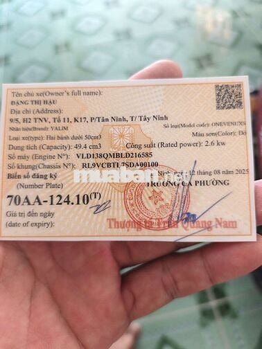 Yalim Venus 2024 Đỏ 4789 miles