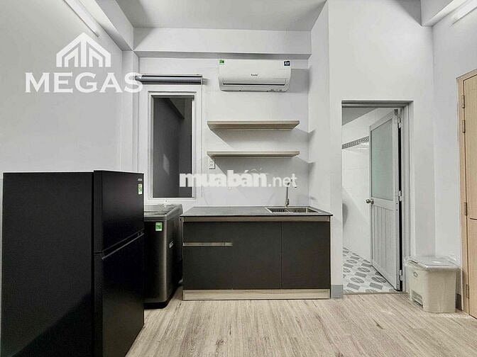 CHO THUÊ CĂN HỘ 1 NGƯỜI Ở FULL NỘI THẤT 2 CỬA SỔ THOÁNG MÁY GIẶT RIÊNG