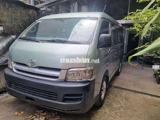Toyota Hiace Van 2010 Xám 940kg